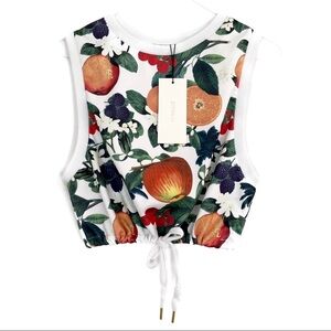 JOYRICH Orange Blossom Cropped Tank Top